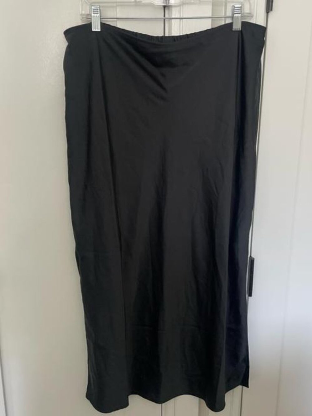 Black maxi skirt
